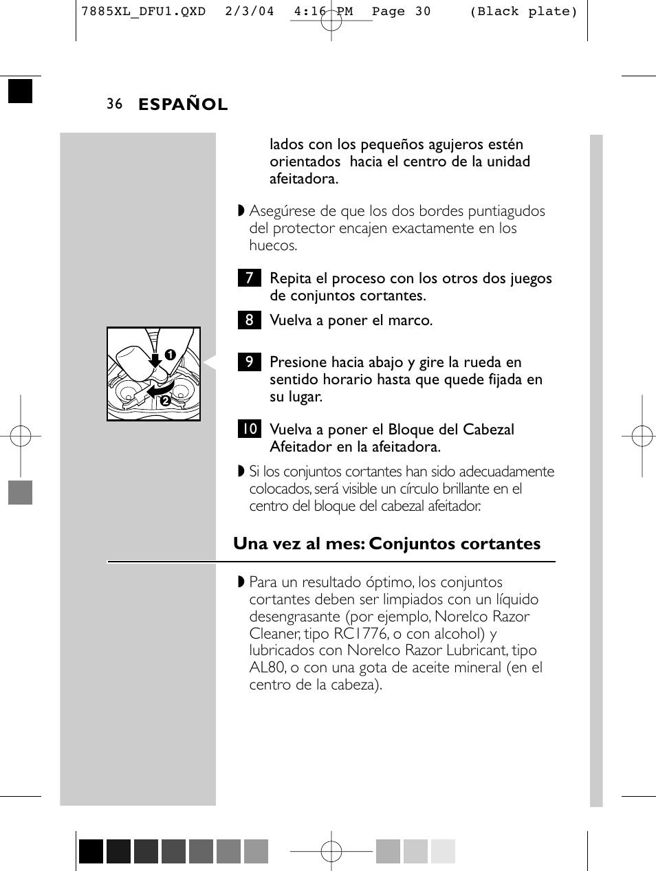 Philips 7886XL User Manual | Page 36 / 40