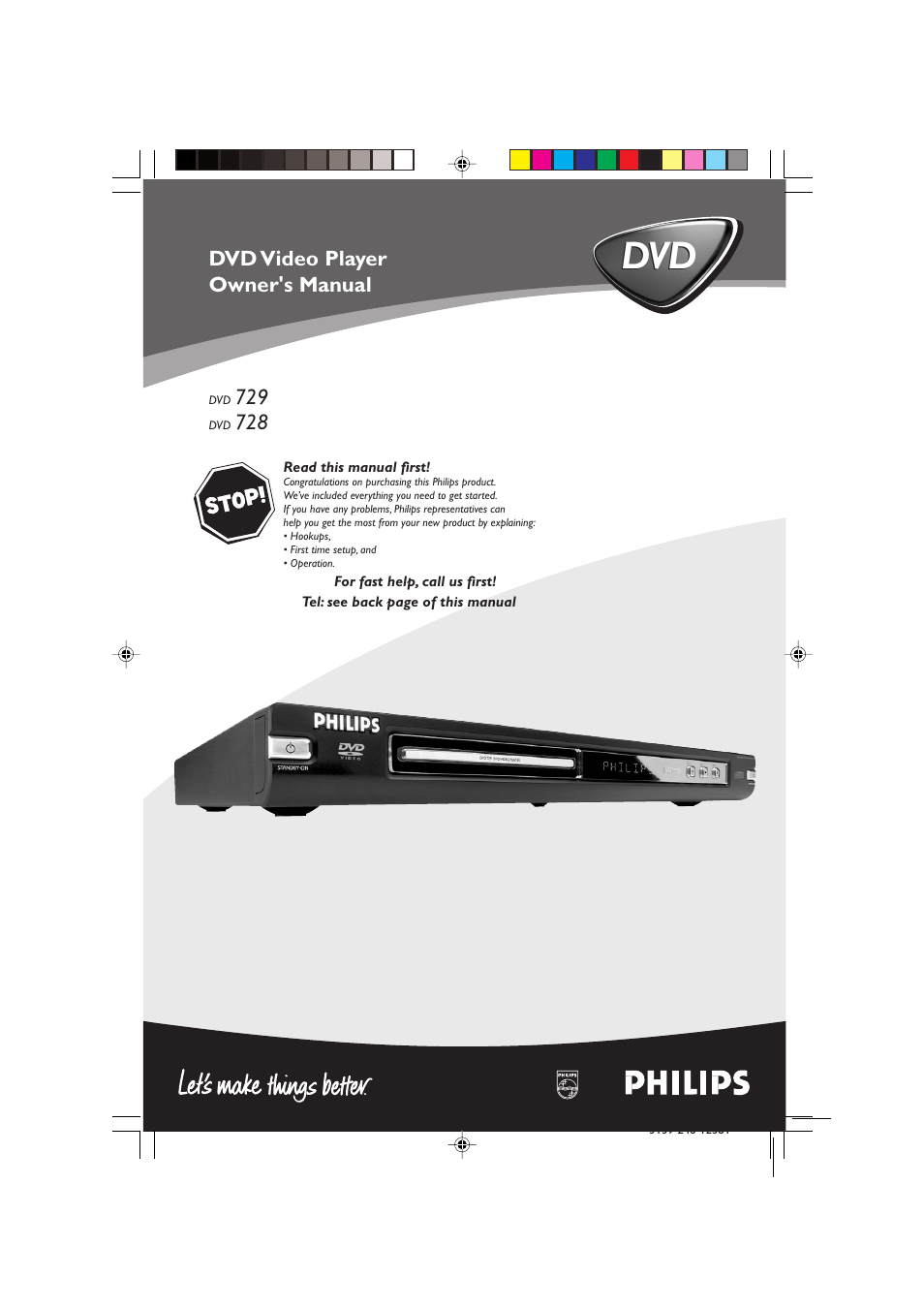 Philips DVD 728 User Manual | 30 pages