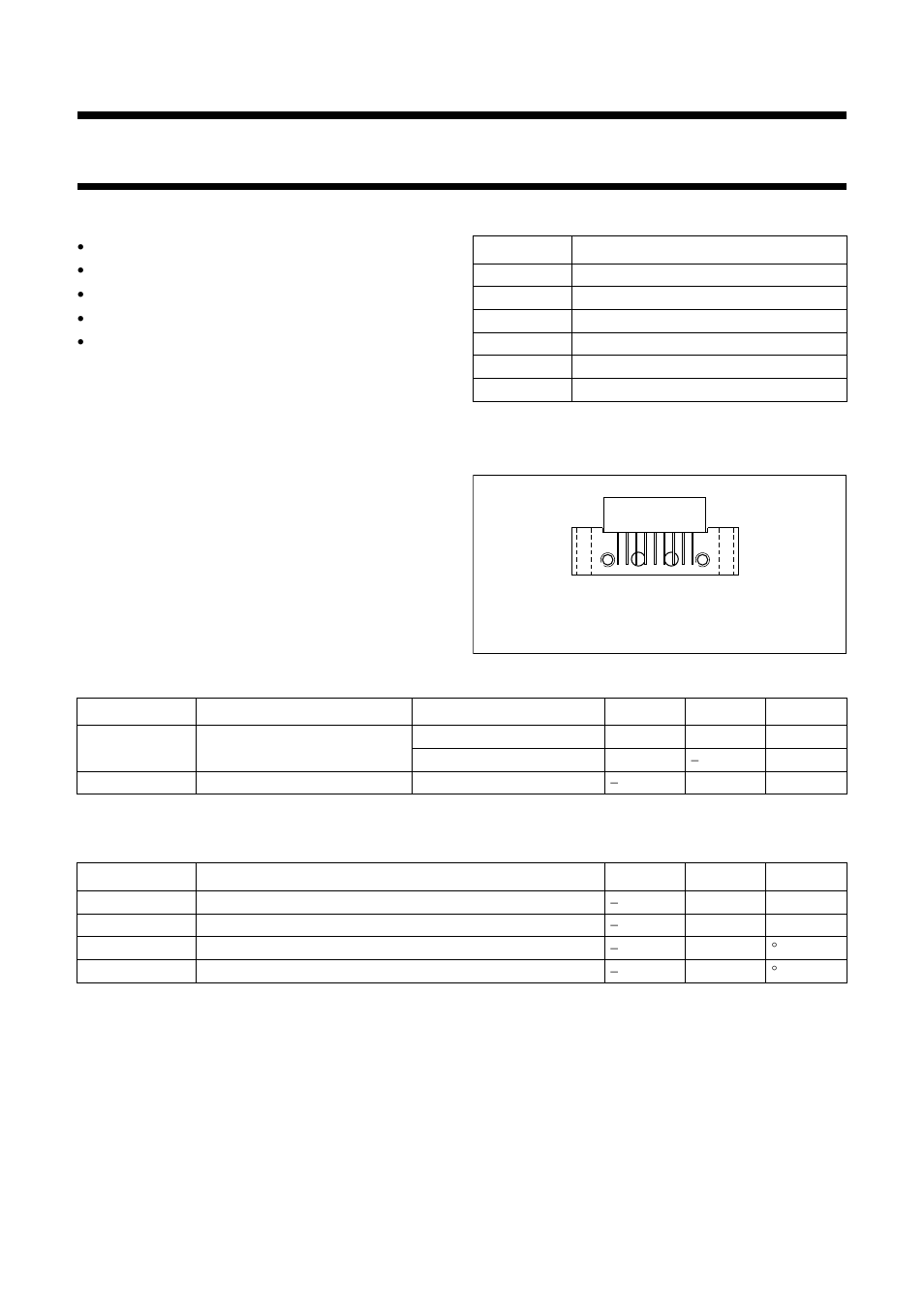 Features, Description, Pinning - sot115d | Quick reference data, Limiting values | Philips BGX885N User Manual | Page 2 / 8