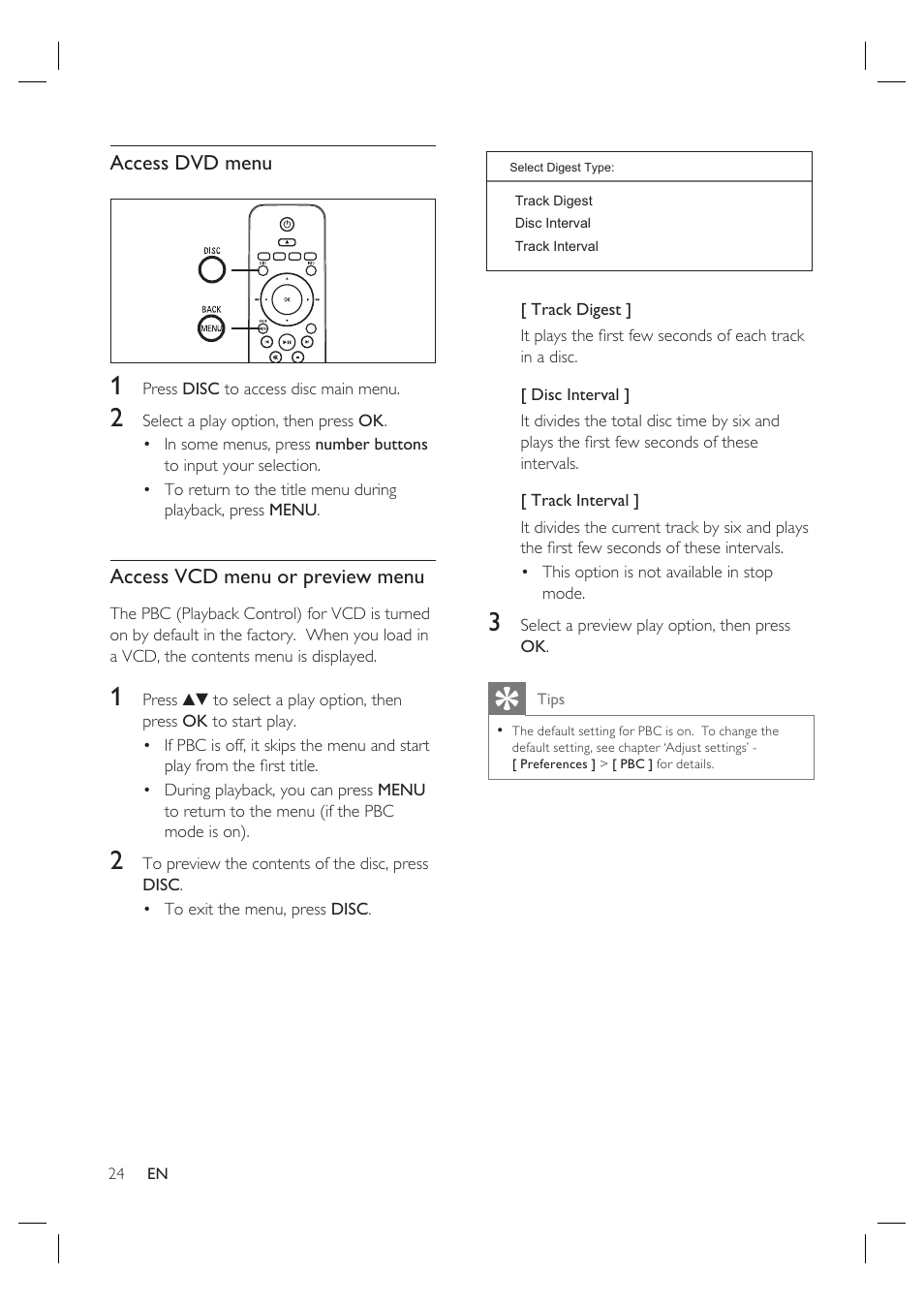 Philips HTS3568 User Manual | Page 24 / 46