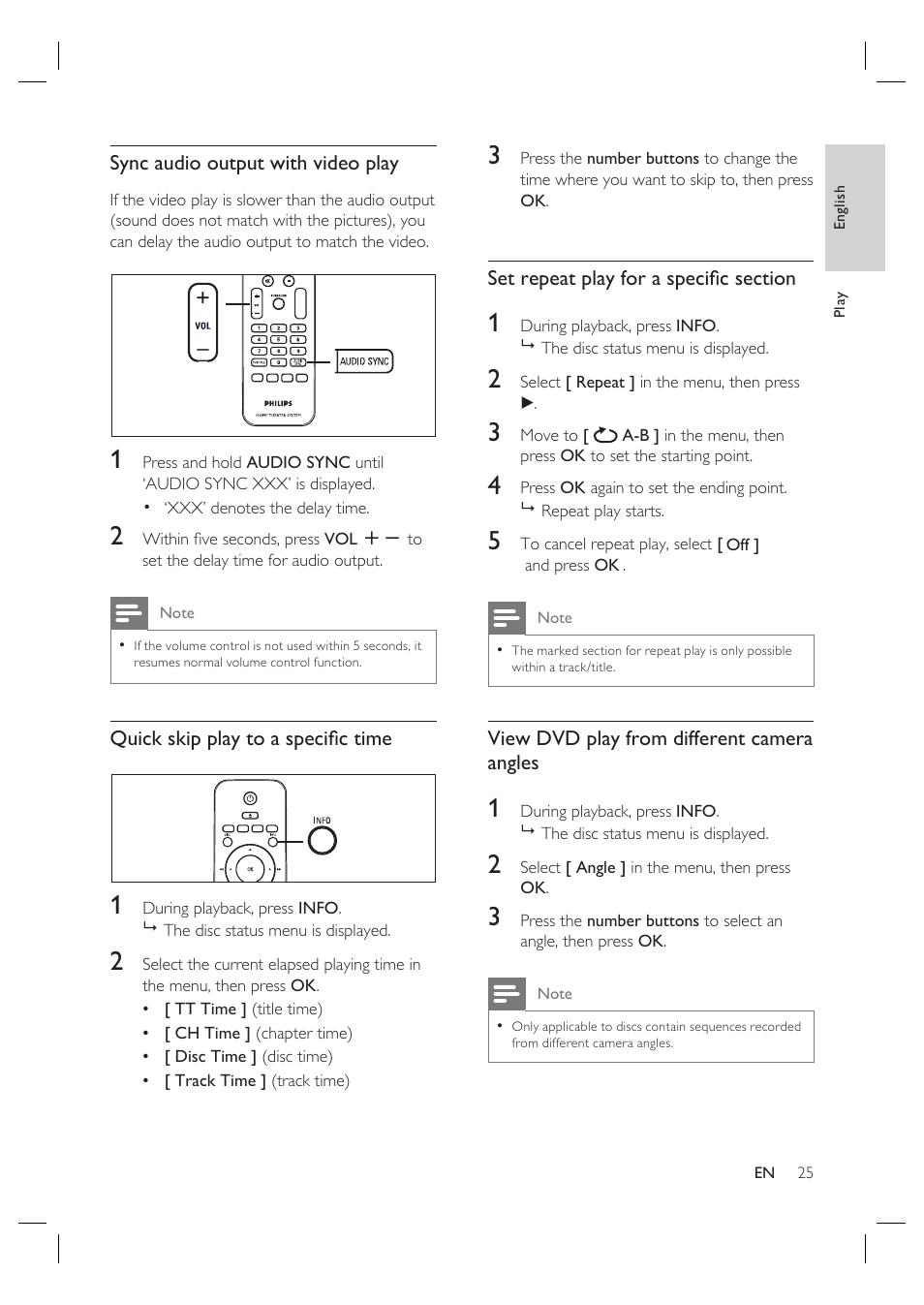 Philips HTS3568 User Manual | Page 25 / 46