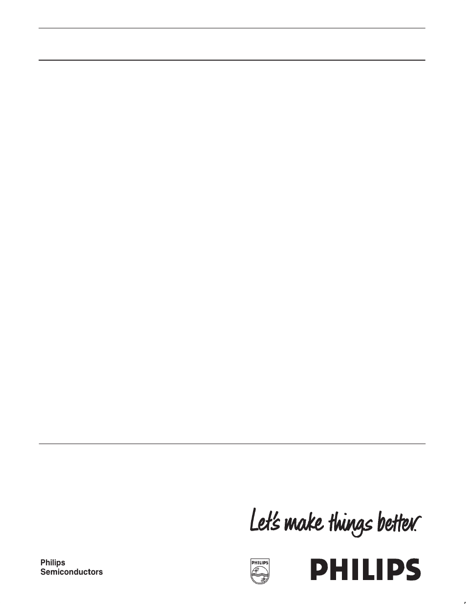Philips semiconductors | Philips P89LPC903 User Manual | Page 114 / 114