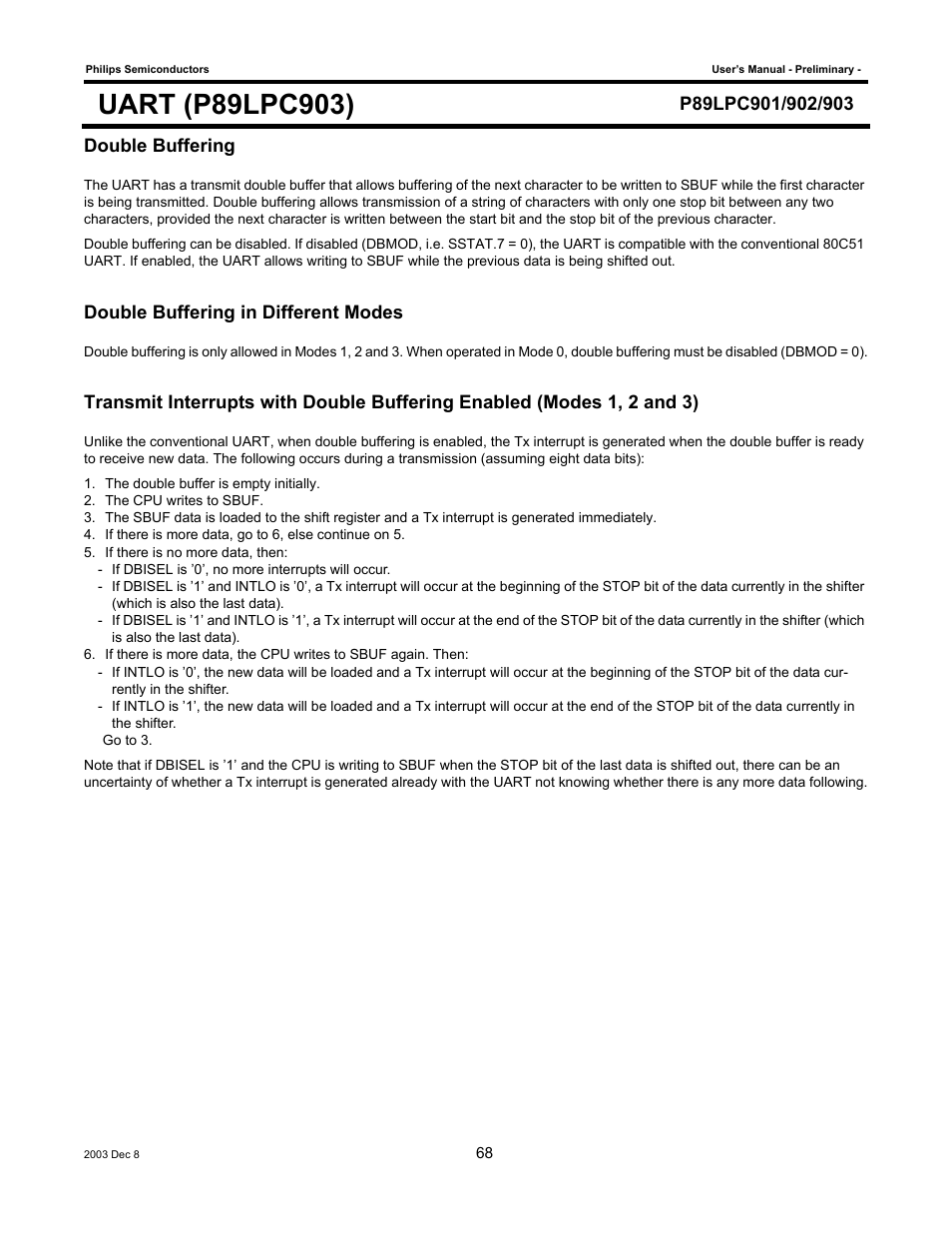 Philips P89LPC903 User Manual | Page 68 / 114
