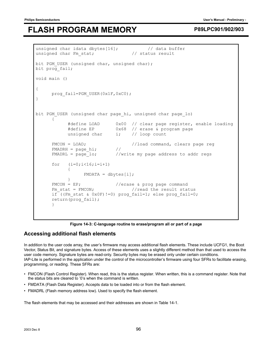 Philips P89LPC903 User Manual | Page 96 / 114