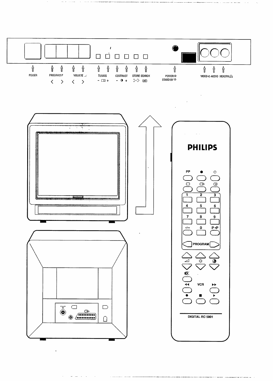 Й 4 t 4 i t, T i { 4 о, Philips | Philips 15GR2330 User Manual | Page 3 / 14