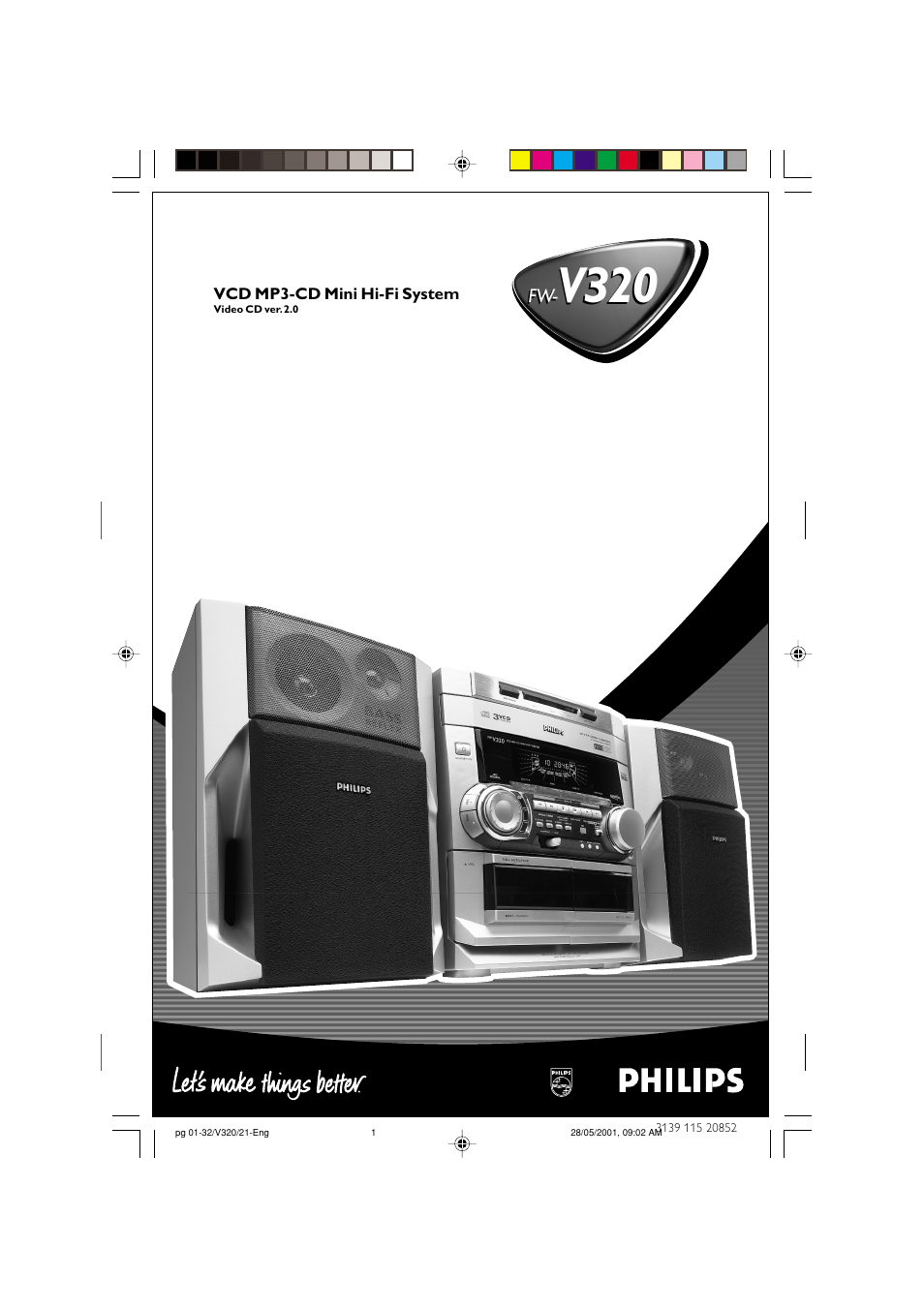 Philips FW-V320/21 User Manual | 32 pages