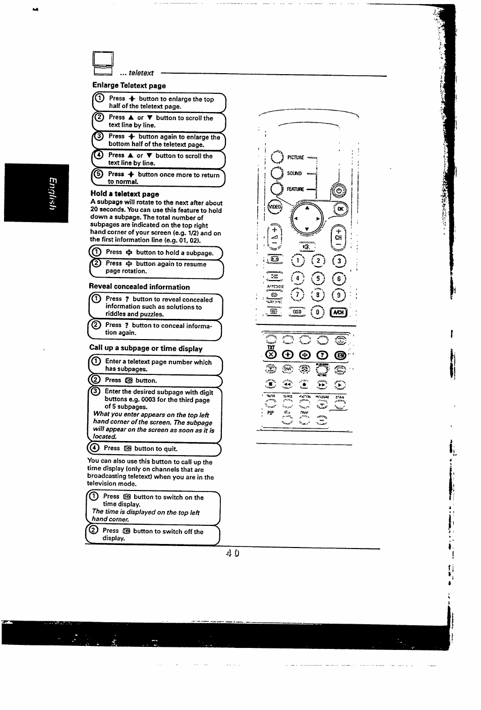 D ® si €> 3 © s 3 3 3 | Philips 48PP9103/05 User Manual | Page 81 / 100