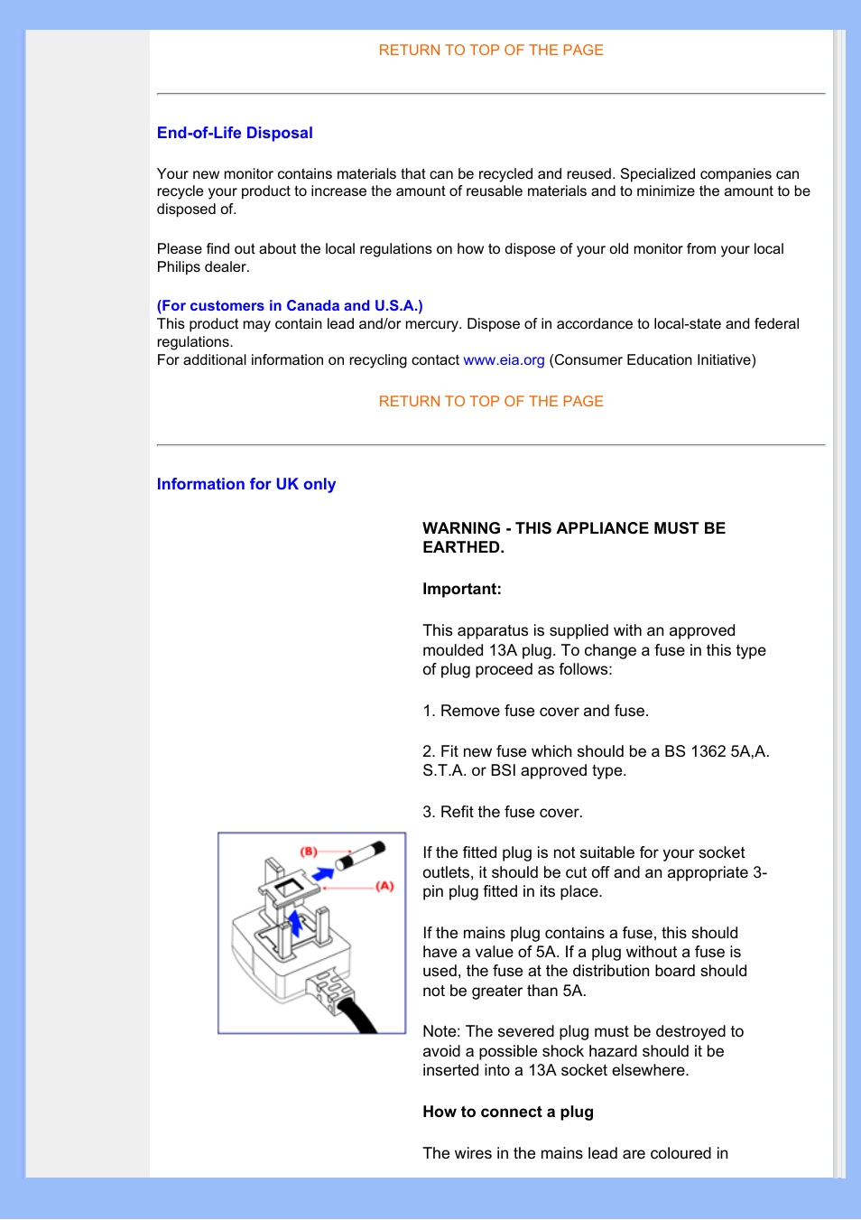 Philips 220VW8 User Manual | Page 20 / 86