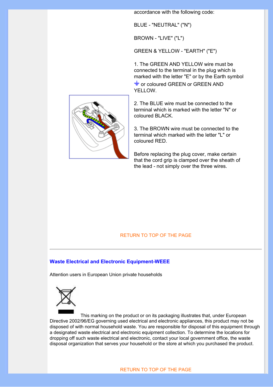 Philips 220VW8 User Manual | Page 21 / 86