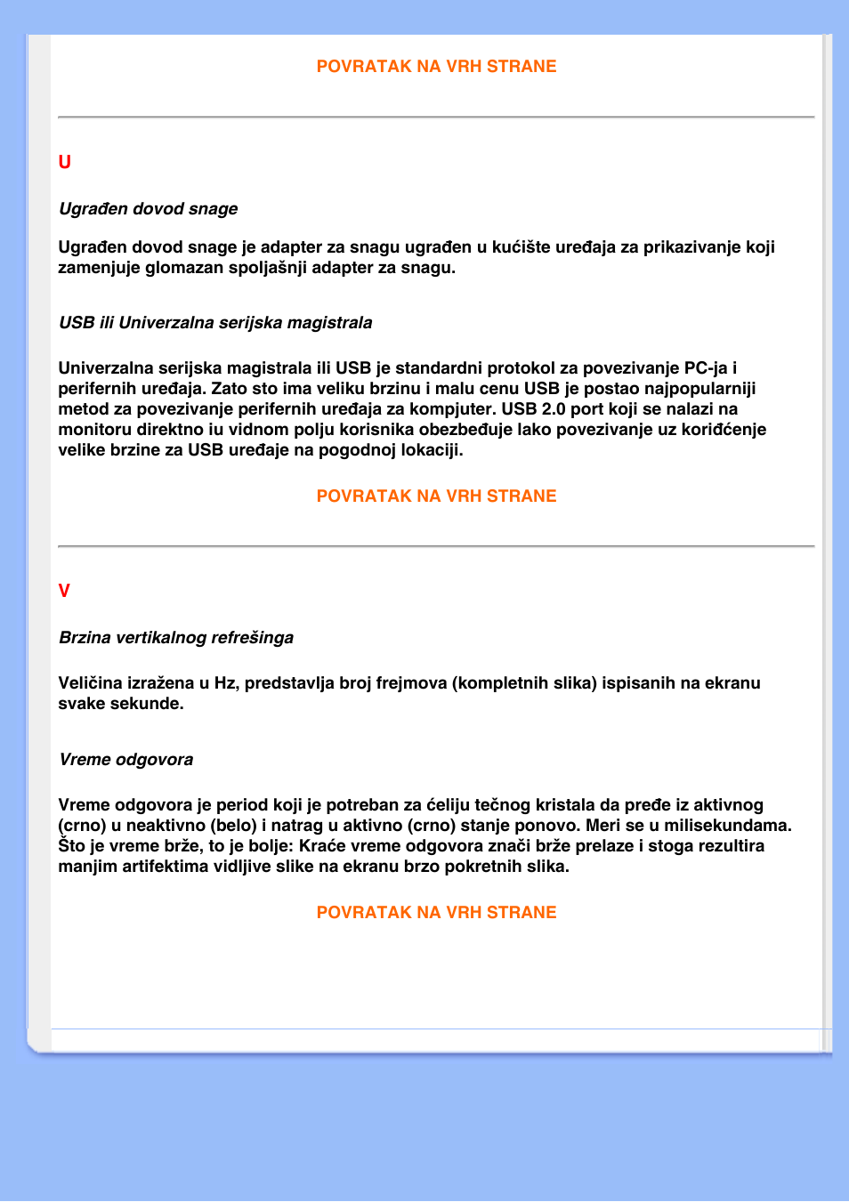 Philips 200WS8 User Manual | Page 87 / 89