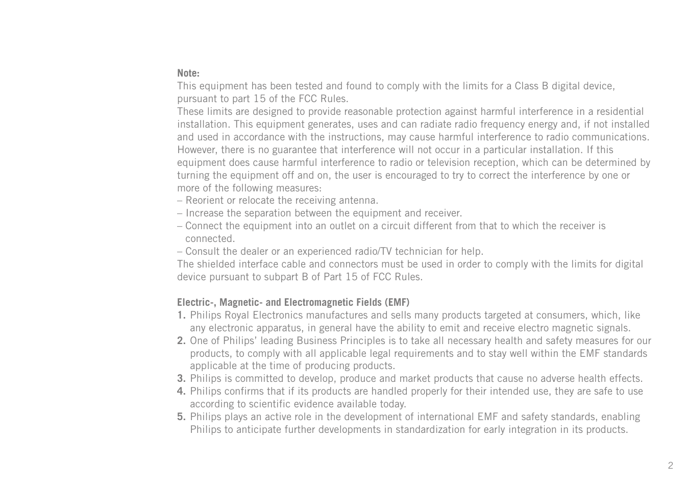 User manual, Click here | Philips FM01SW20 User Manual | Page 2 / 72