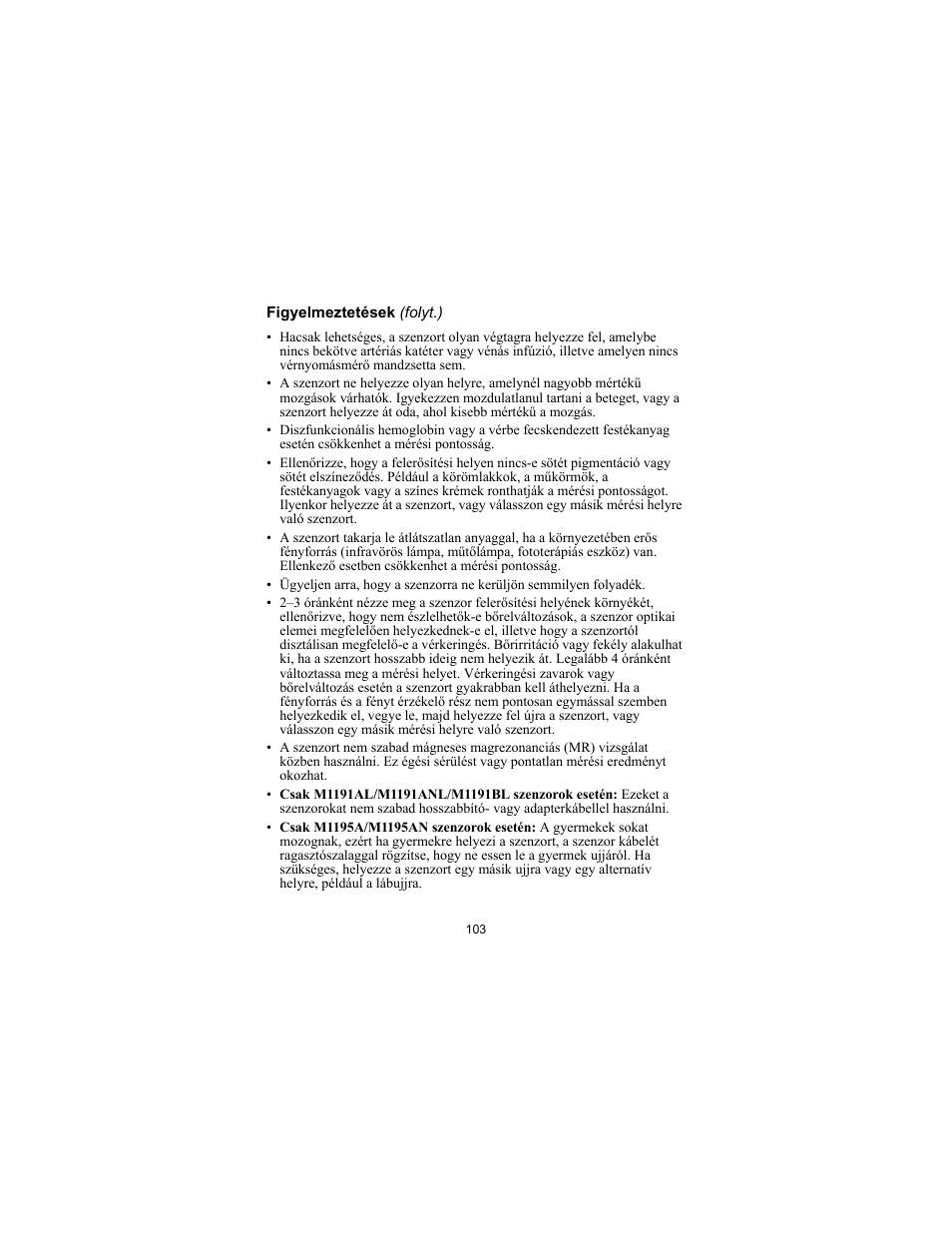 Philips SPO2 M1191A User Manual | Page 105 / 247