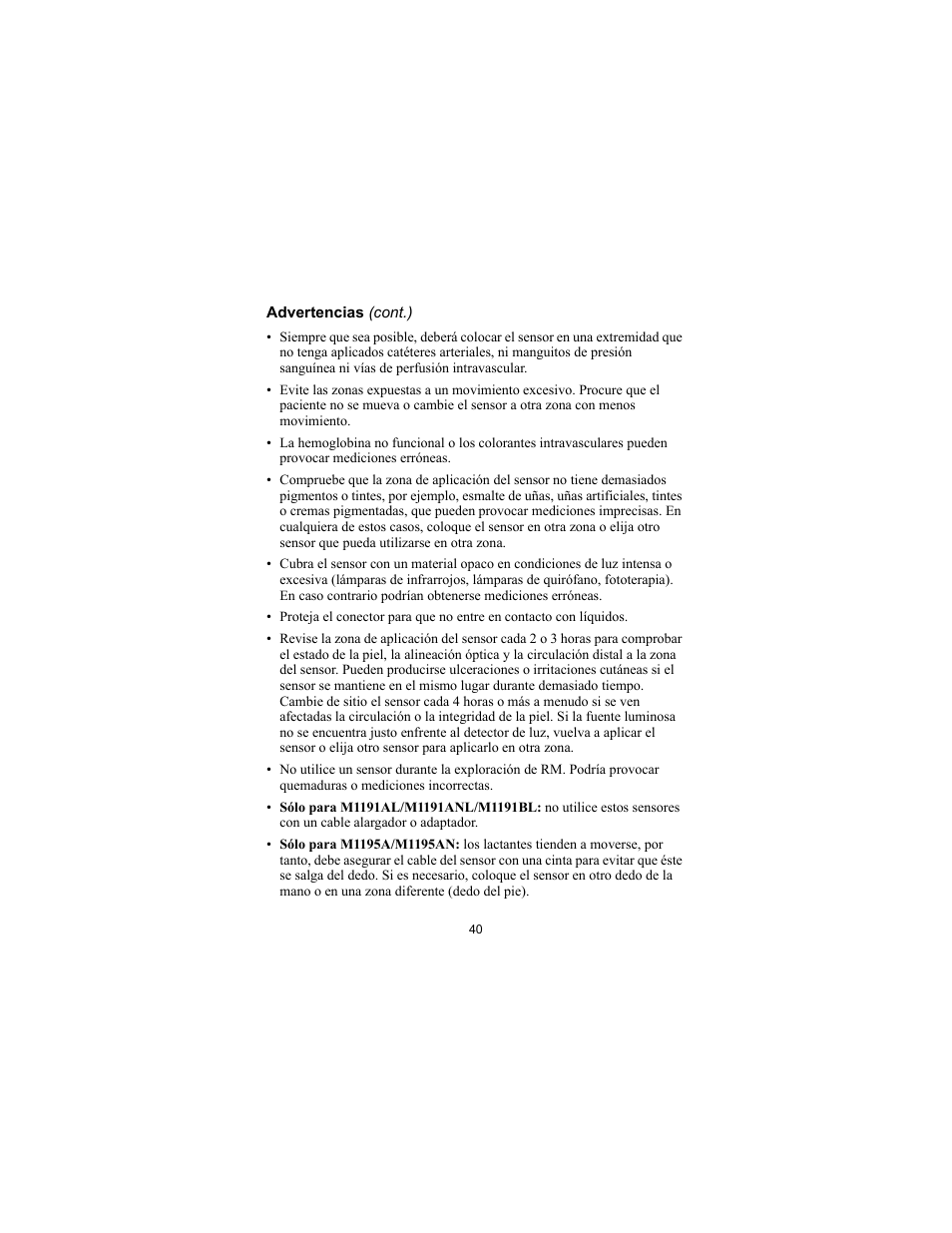 Philips SPO2 M1191A User Manual | Page 42 / 247