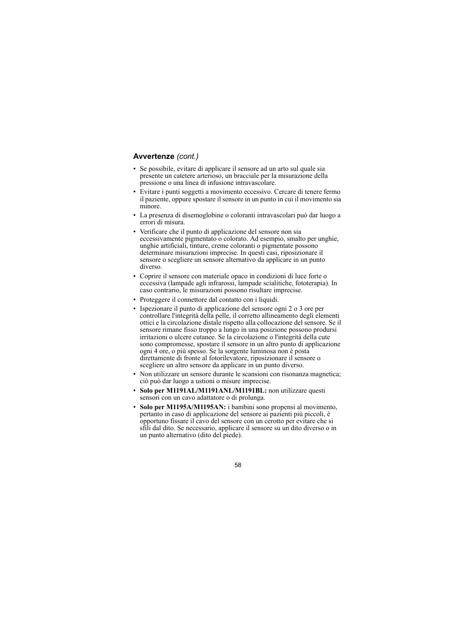 Philips SPO2 M1191A User Manual | Page 60 / 247