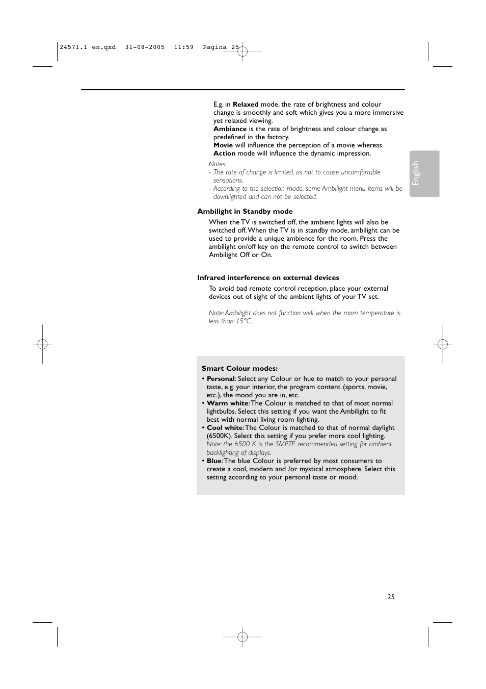 Philips 50PF9967D/10 User Manual | Page 25 / 38