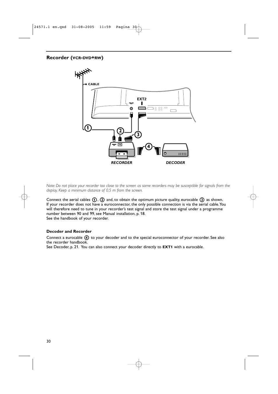 Philips 50PF9967D/10 User Manual | Page 30 / 38