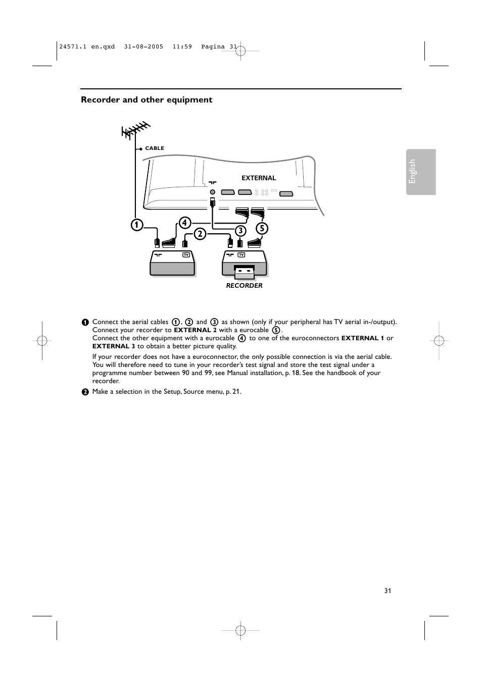 Philips 50PF9967D/10 User Manual | Page 31 / 38