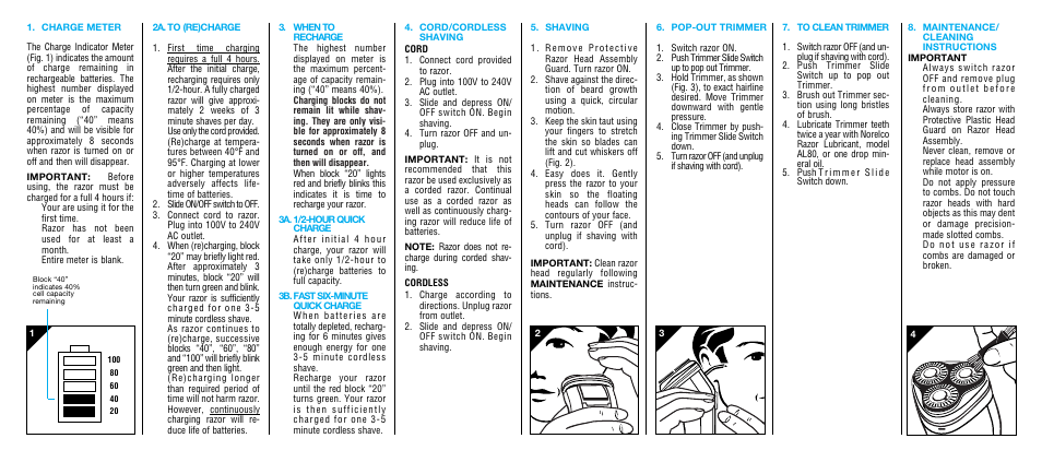 Philips 3865XL User Manual | Page 3 / 4
