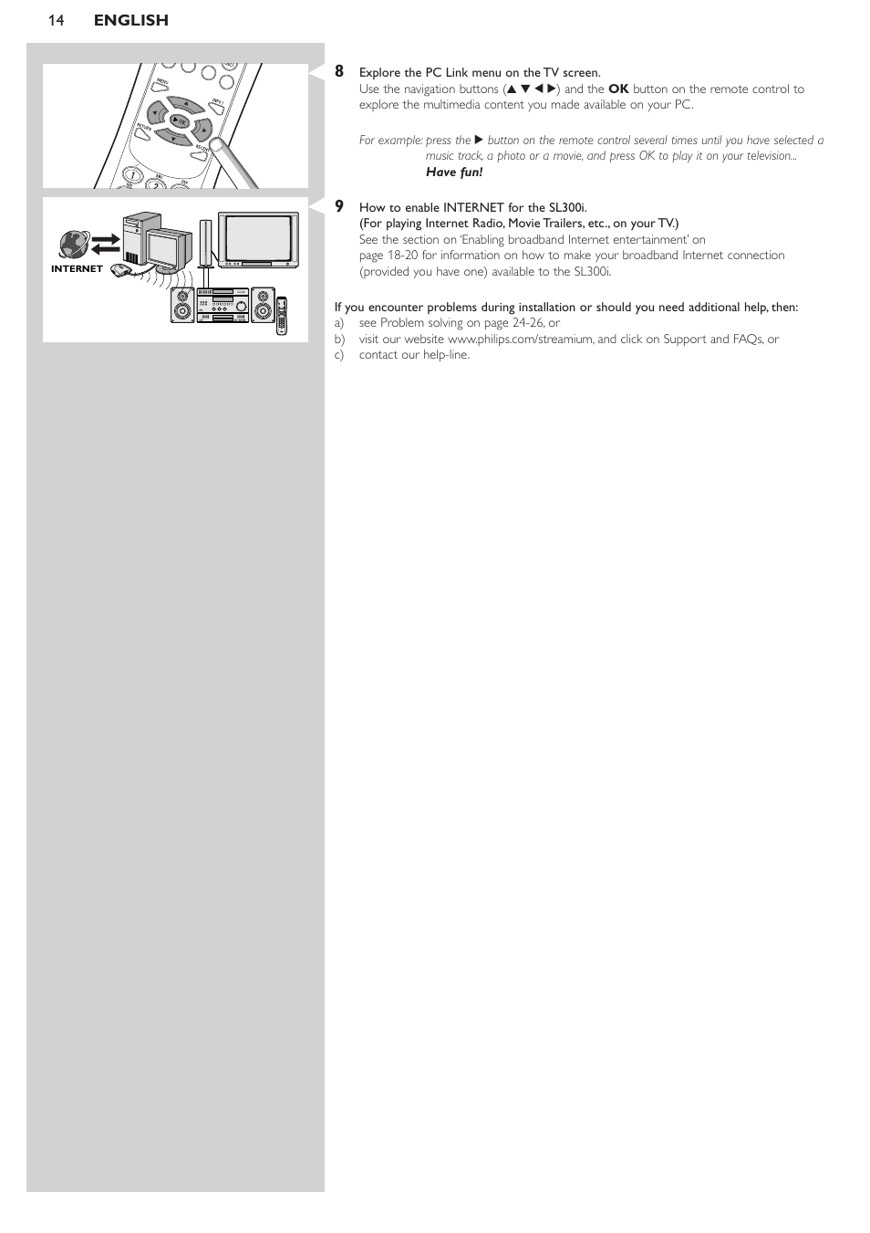 Philips SL300I/37 User Manual | Page 14 / 26