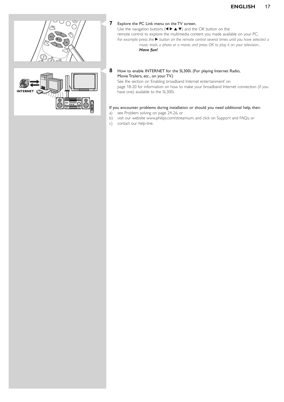 Philips SL300I/37 User Manual | Page 17 / 26