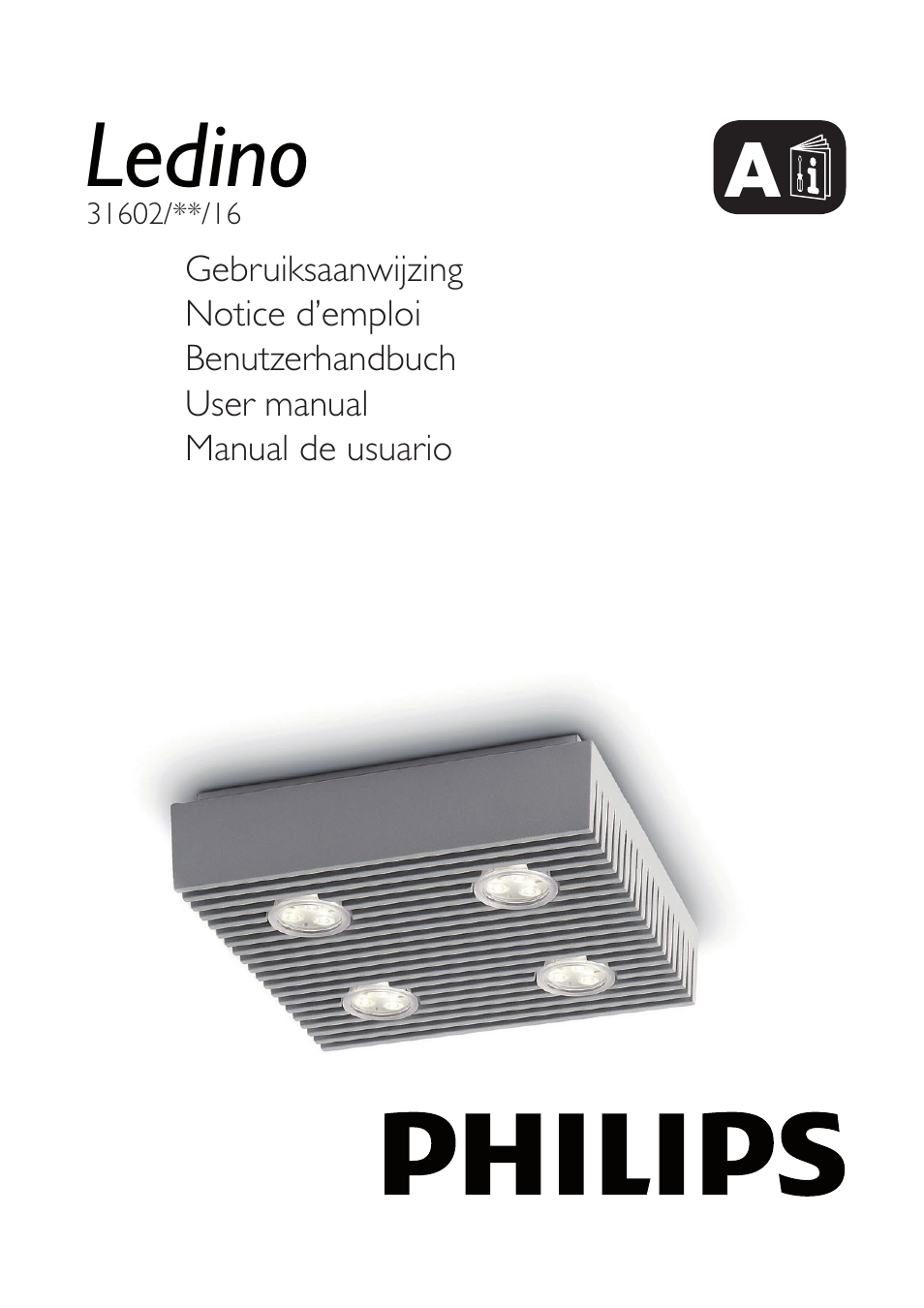 Philips LEDINO 31602/**/16 User Manual | 40 pages