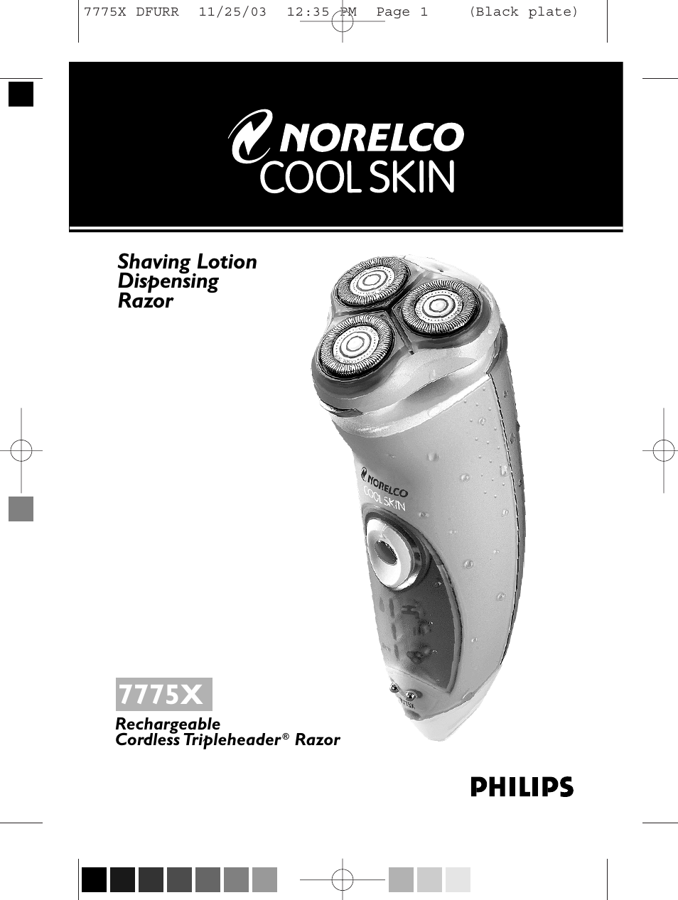 Philips TRIPLEHEADER 7775X User Manual | 63 pages