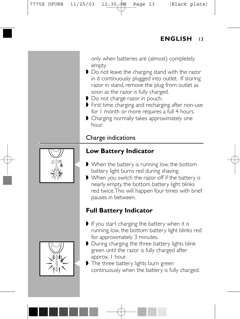 Philips TRIPLEHEADER 7775X User Manual | Page 12 / 63