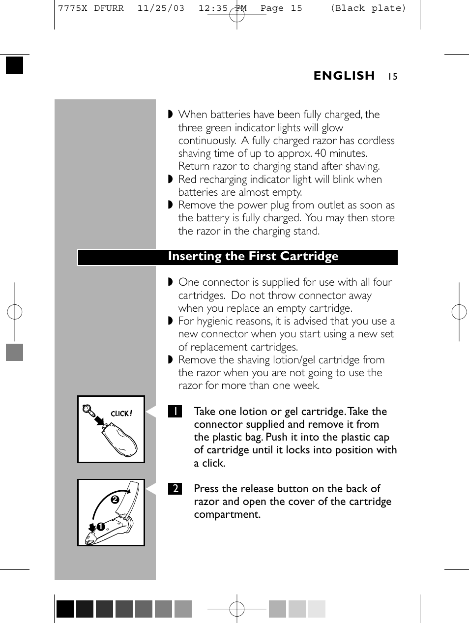 Philips TRIPLEHEADER 7775X User Manual | Page 14 / 63