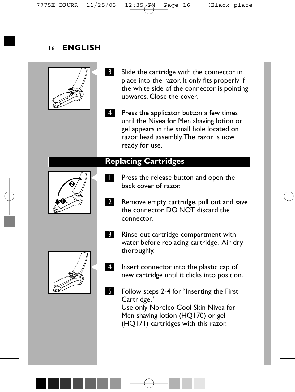 Philips TRIPLEHEADER 7775X User Manual | Page 15 / 63