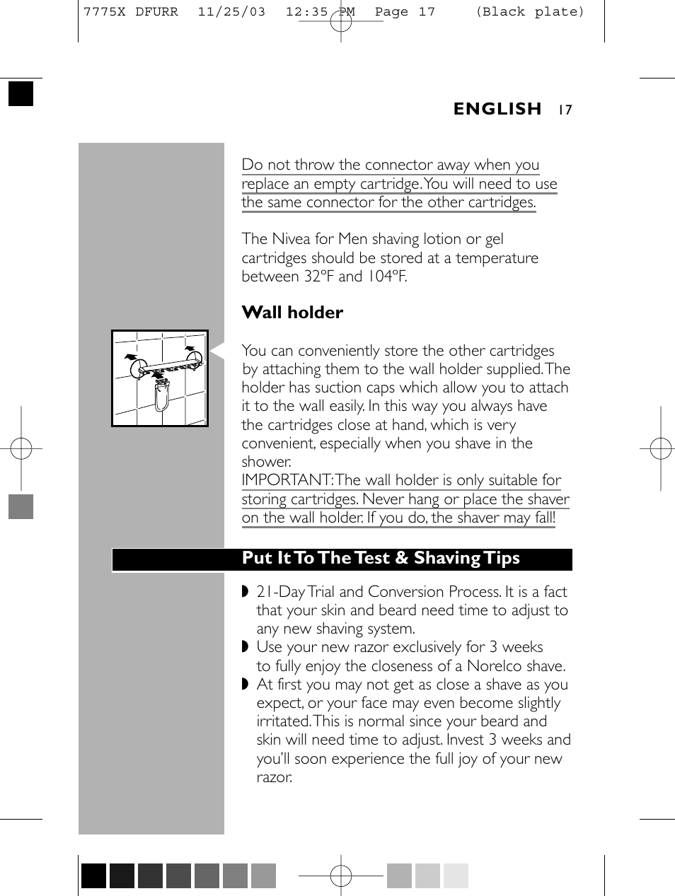 Philips TRIPLEHEADER 7775X User Manual | Page 16 / 63