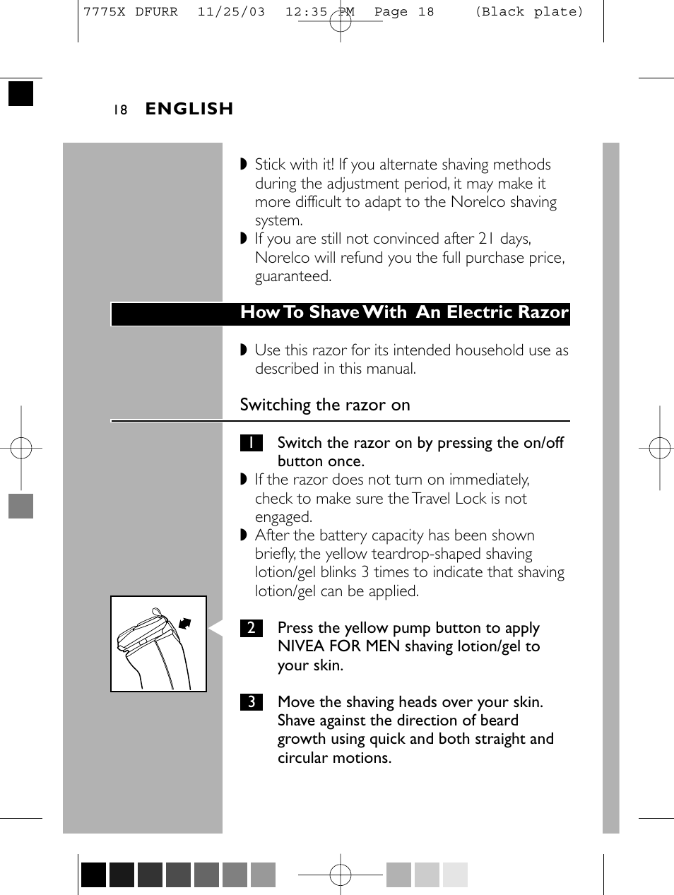 Philips TRIPLEHEADER 7775X User Manual | Page 17 / 63