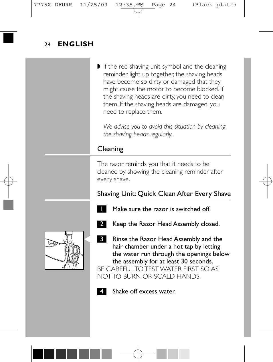 Philips TRIPLEHEADER 7775X User Manual | Page 23 / 63
