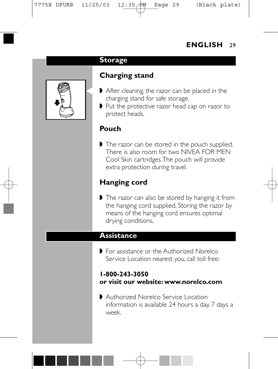 Philips TRIPLEHEADER 7775X User Manual | Page 28 / 63