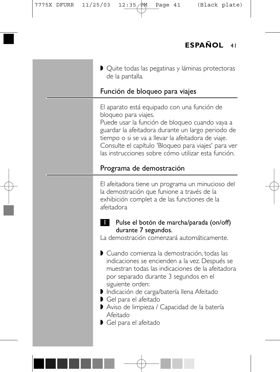 Philips TRIPLEHEADER 7775X User Manual | Page 40 / 63