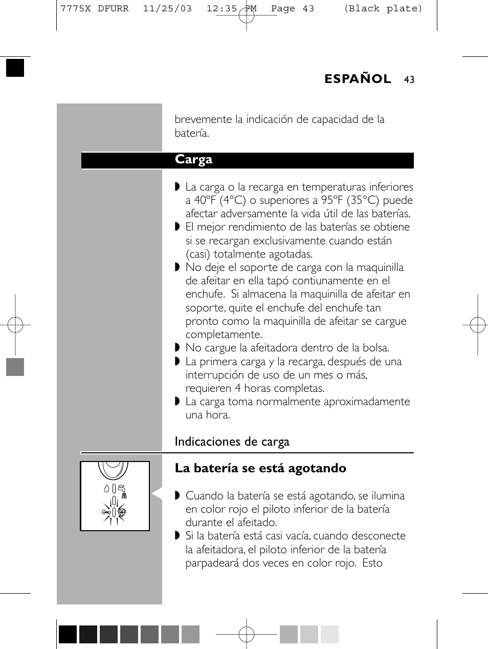 Philips TRIPLEHEADER 7775X User Manual | Page 42 / 63