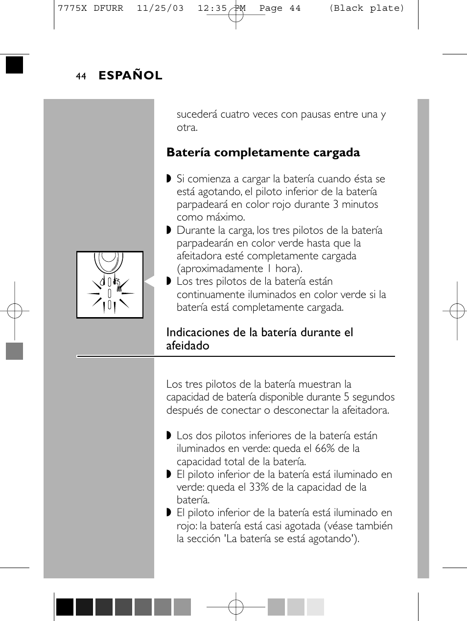 Philips TRIPLEHEADER 7775X User Manual | Page 43 / 63