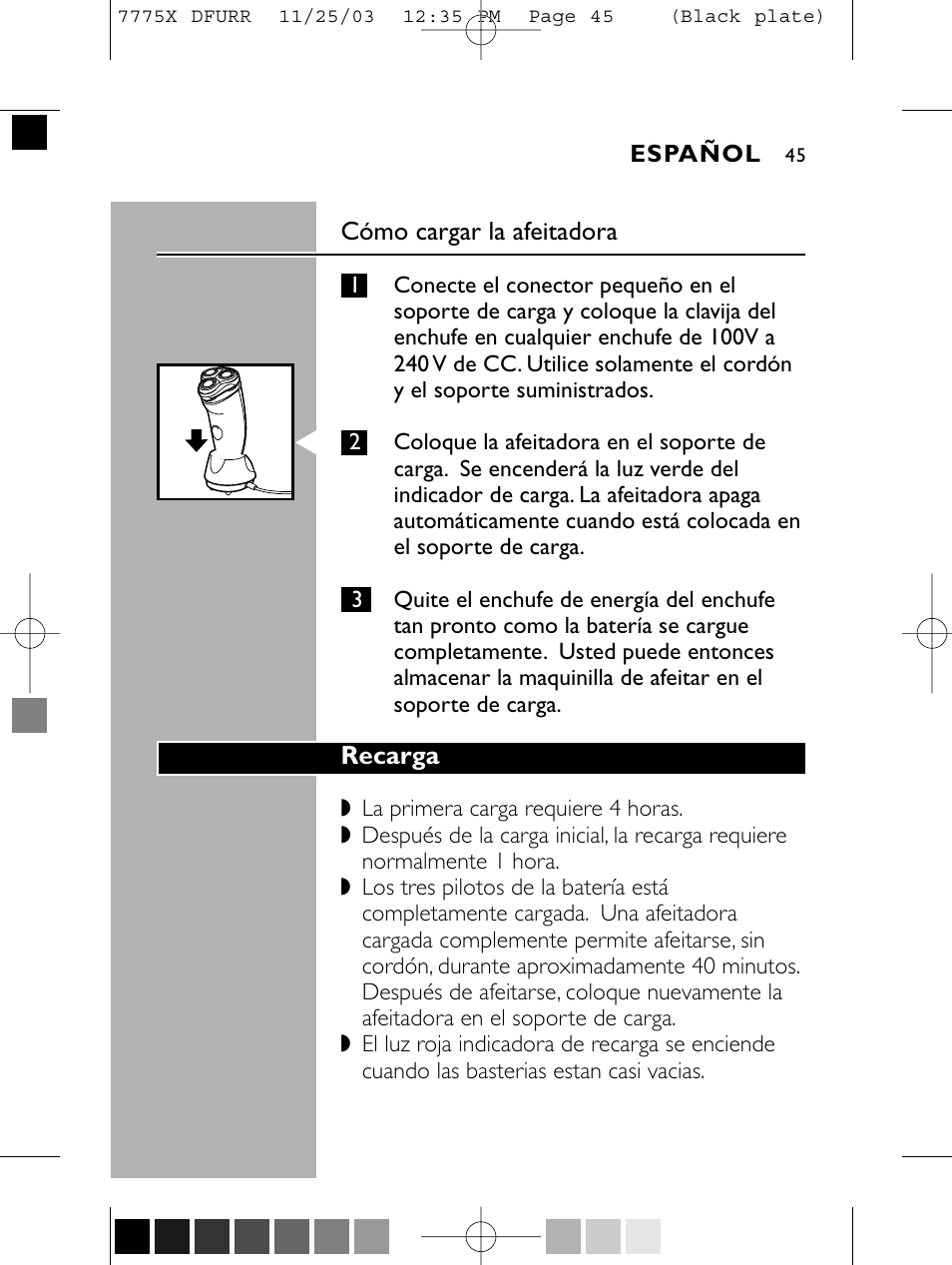 Philips TRIPLEHEADER 7775X User Manual | Page 44 / 63