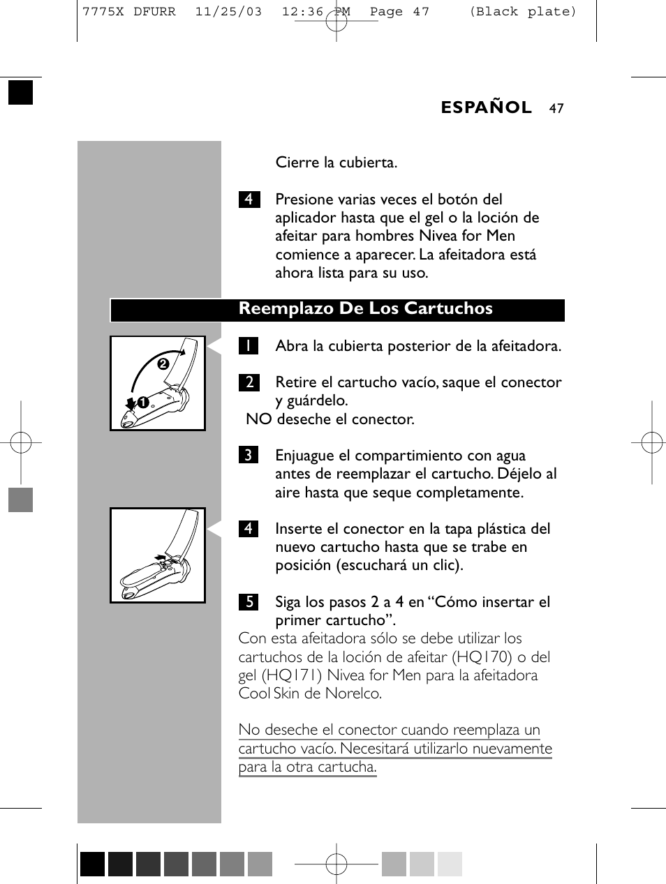 Philips TRIPLEHEADER 7775X User Manual | Page 46 / 63