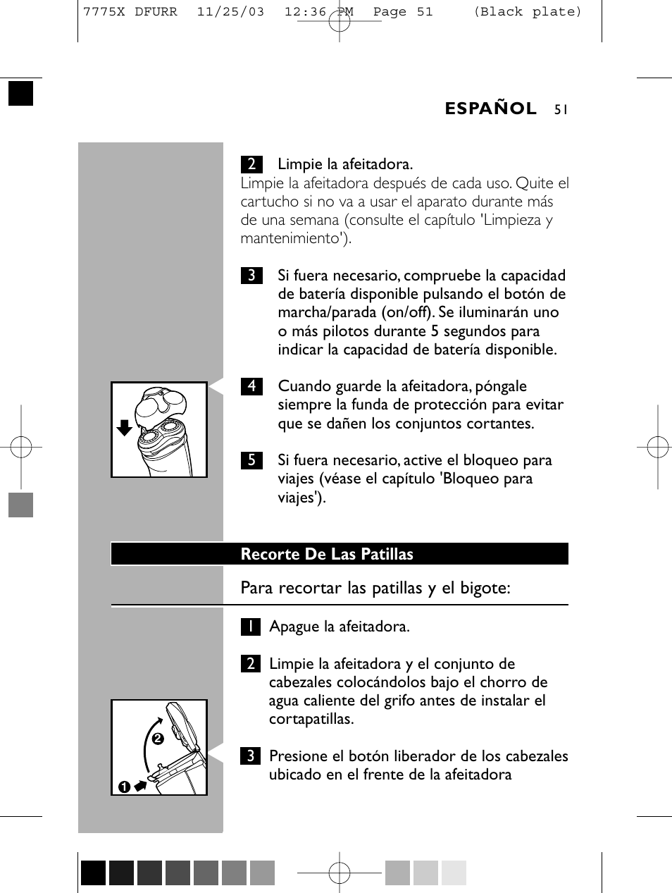 Philips TRIPLEHEADER 7775X User Manual | Page 50 / 63