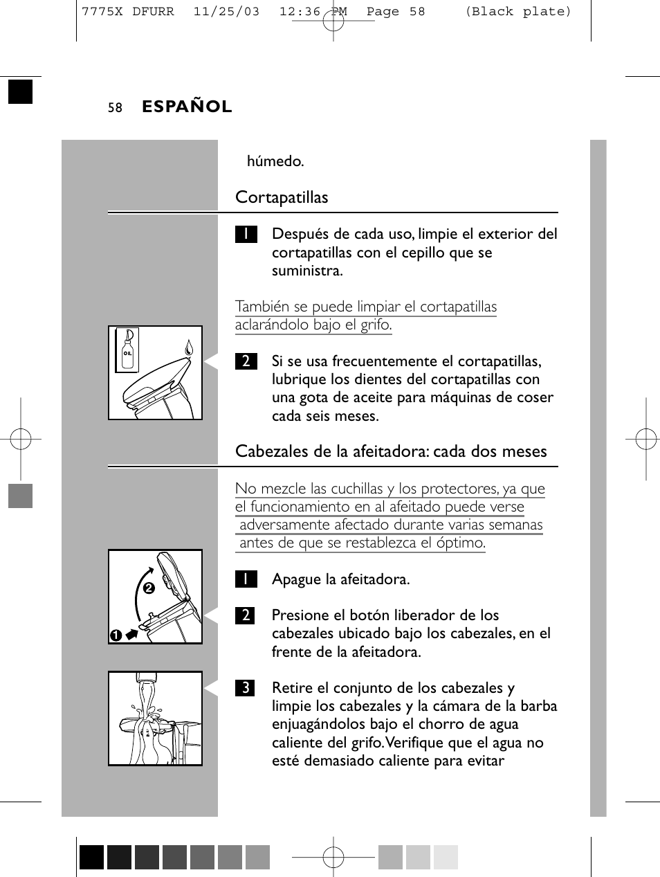 Philips TRIPLEHEADER 7775X User Manual | Page 57 / 63