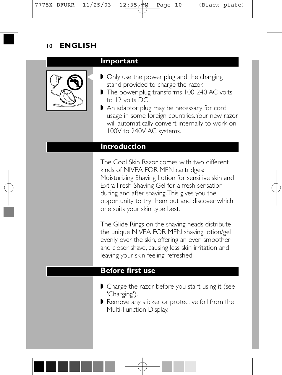 Philips TRIPLEHEADER 7775X User Manual | Page 9 / 63