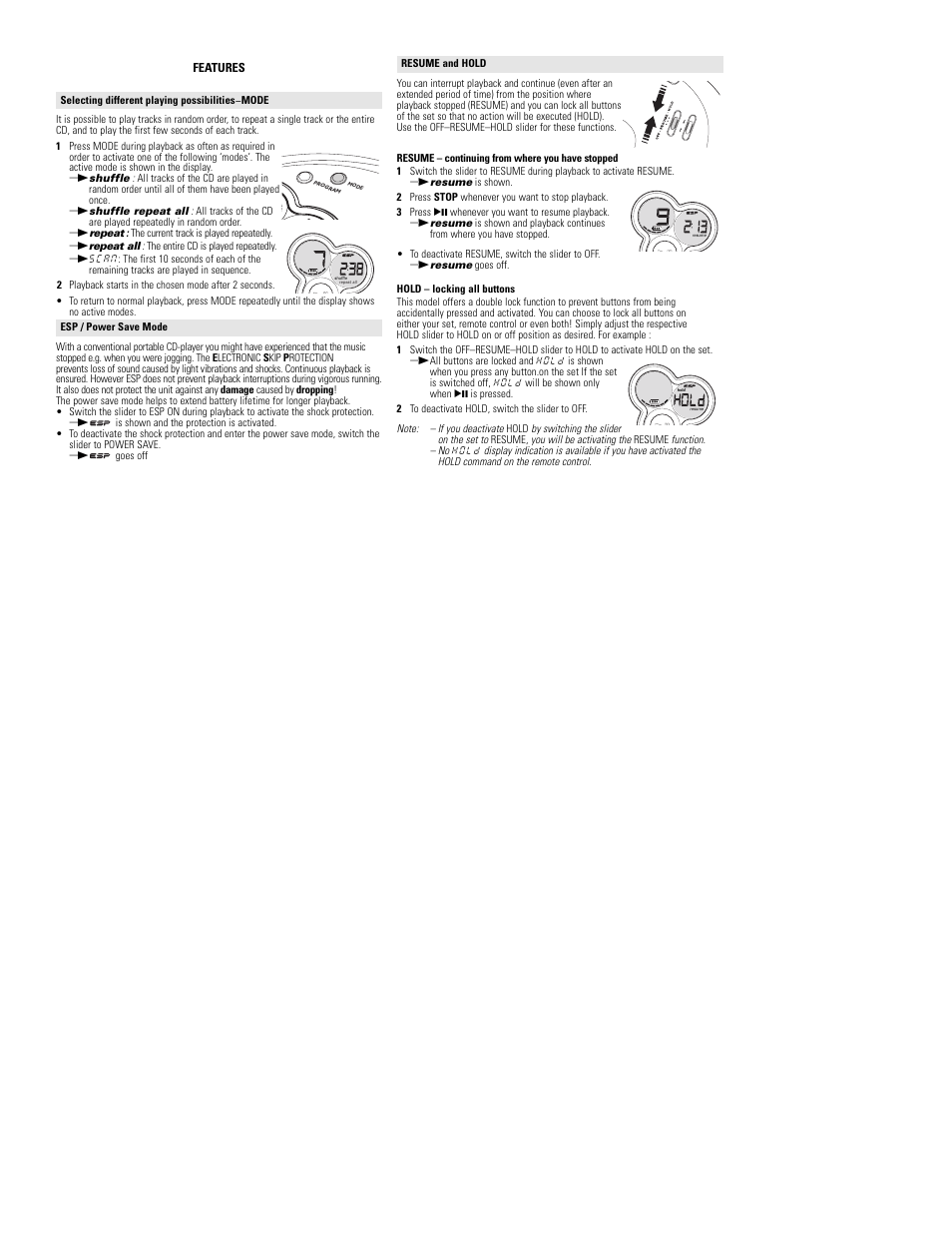 Philips AX5319 User Manual | Page 12 / 13