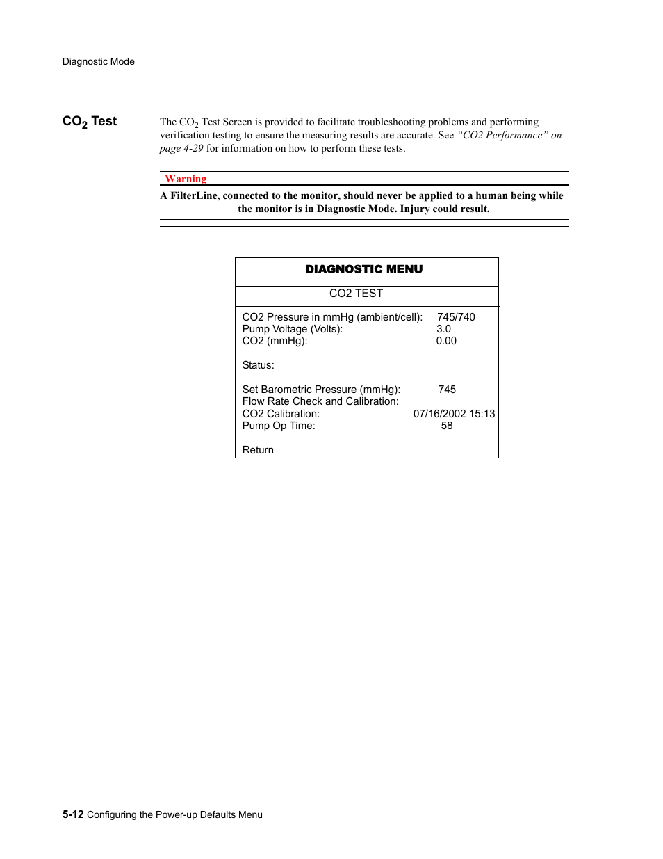 Co2 test, Co2 test -12 | Philips 862478 User Manual | Page 108 / 182