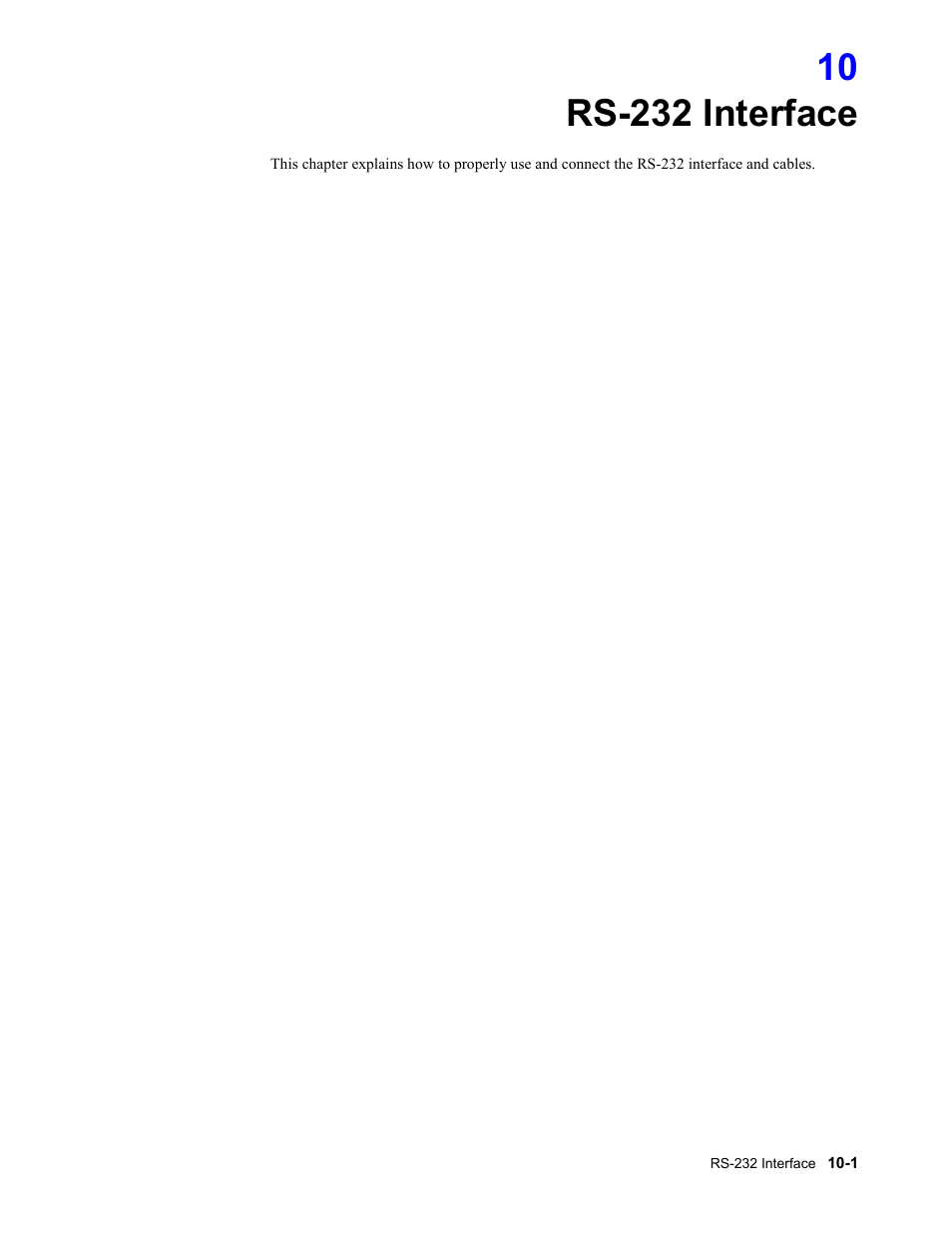 Rs-232 interface, Rs-232 interface -1 | Philips 862478 User Manual | Page 155 / 182