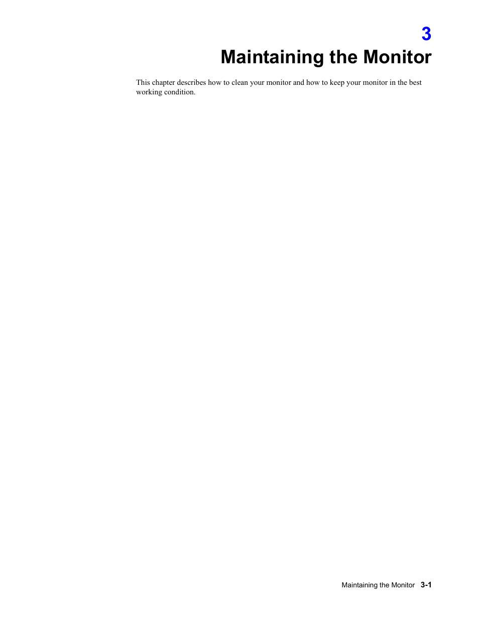 Maintaining the monitor, Maintaining the monitor -1, 3maintaining the monitor | Philips 862478 User Manual | Page 39 / 182