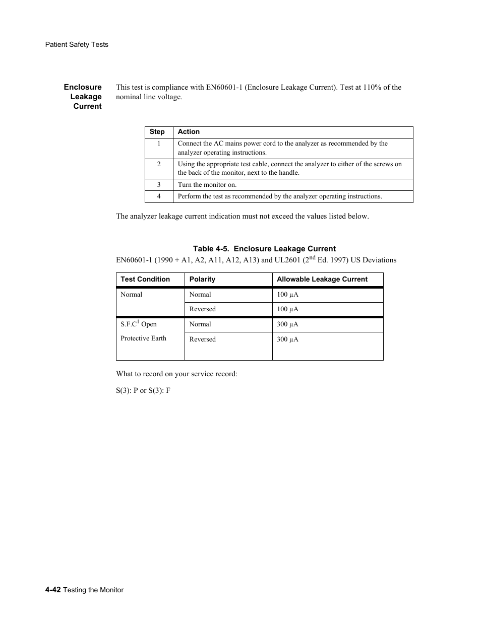 Enclosure leakage current, Enclosure leakage current -42 | Philips 862478 User Manual | Page 92 / 182