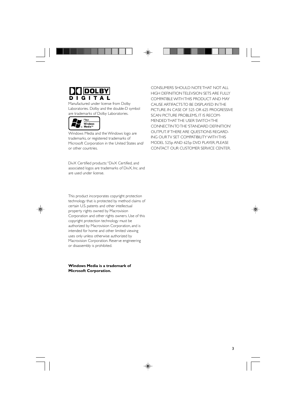 Philips MCD139BDVD User Manual | Page 3 / 37