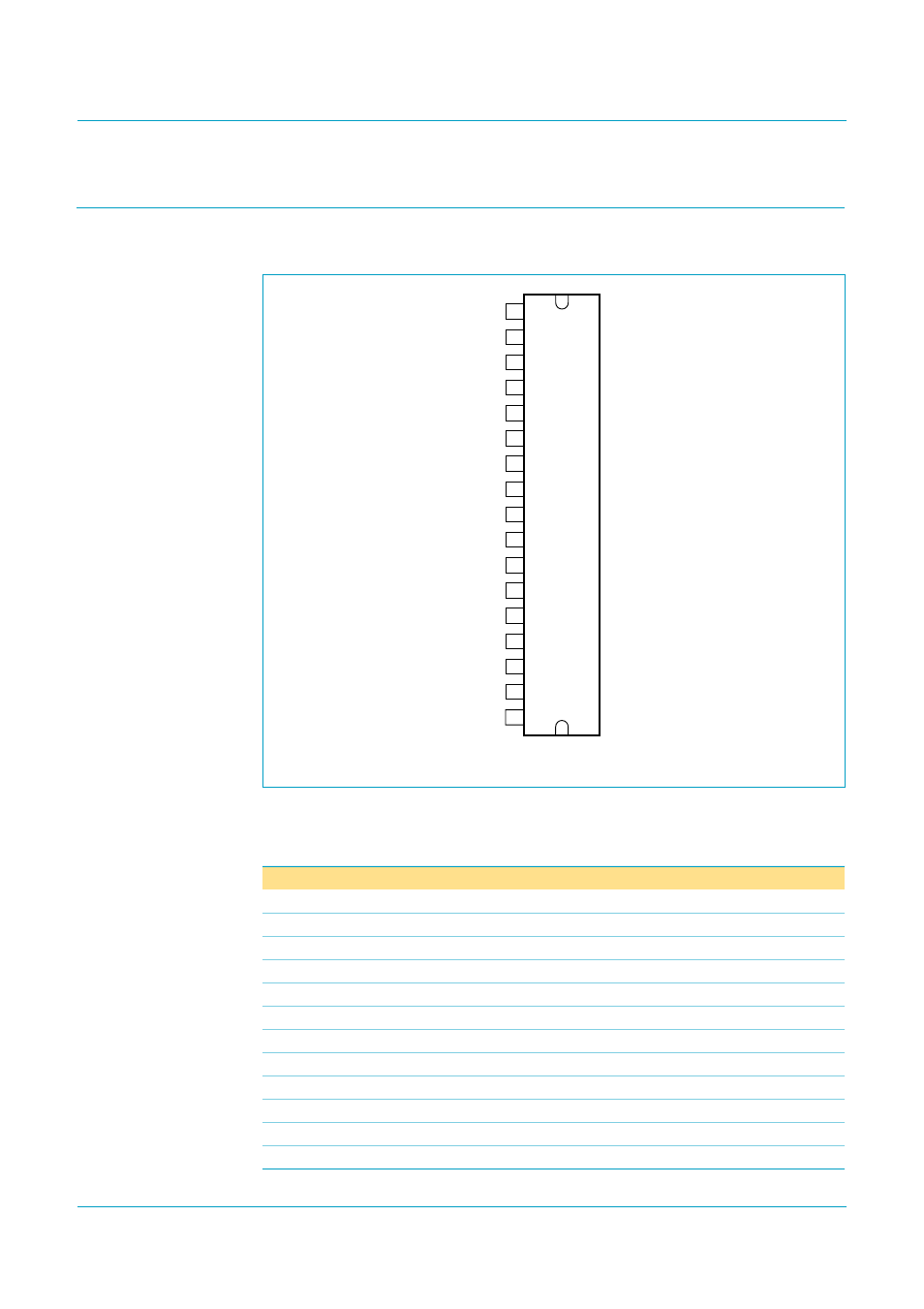 Pinning information, 1 pinning, 2 pin description | Tda8946j, Philips semiconductors, 1 pinning 7.2 pin description | Philips TDA8946J User Manual | Page 3 / 23