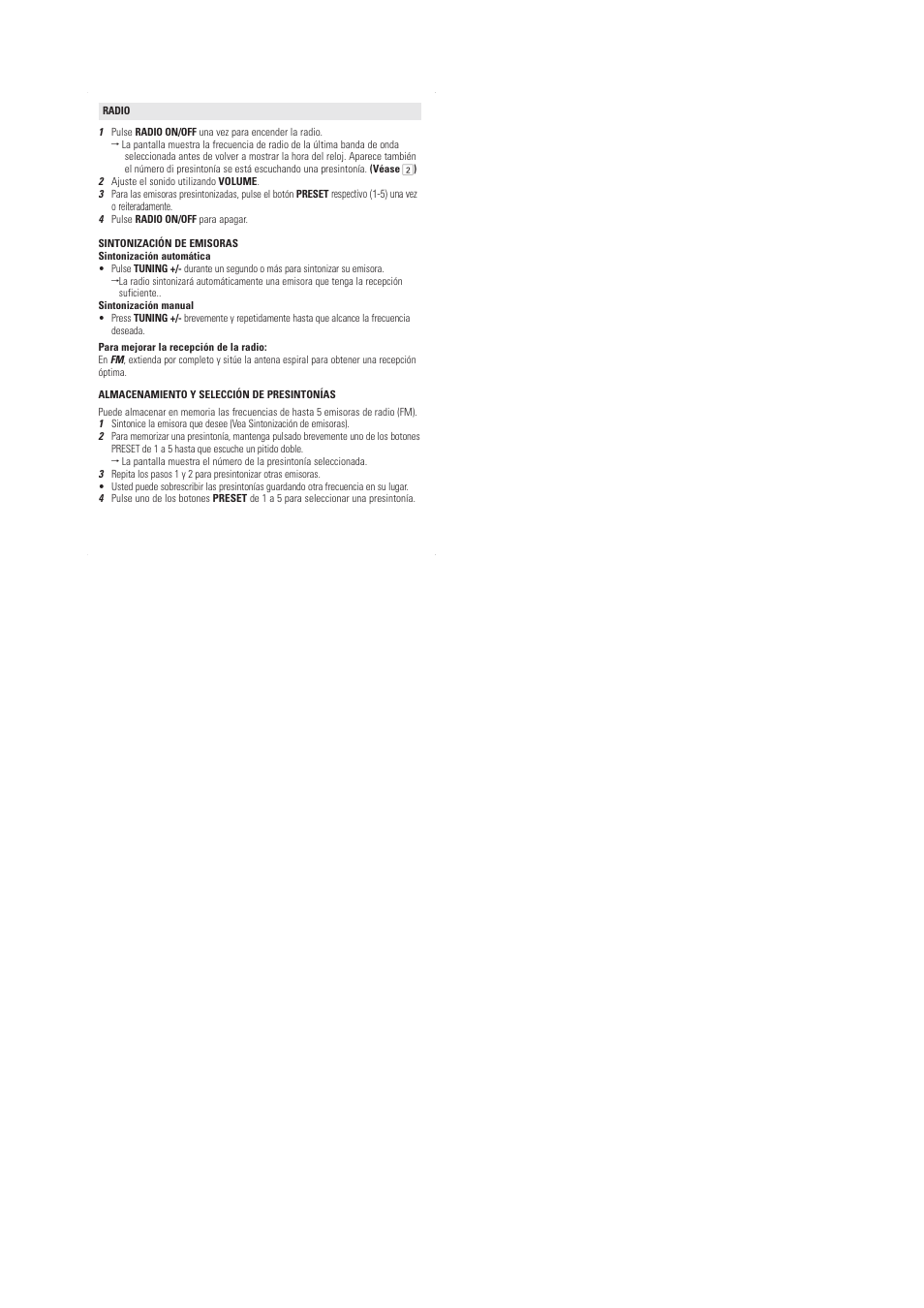 Philips AJ100 User Manual | Page 11 / 17