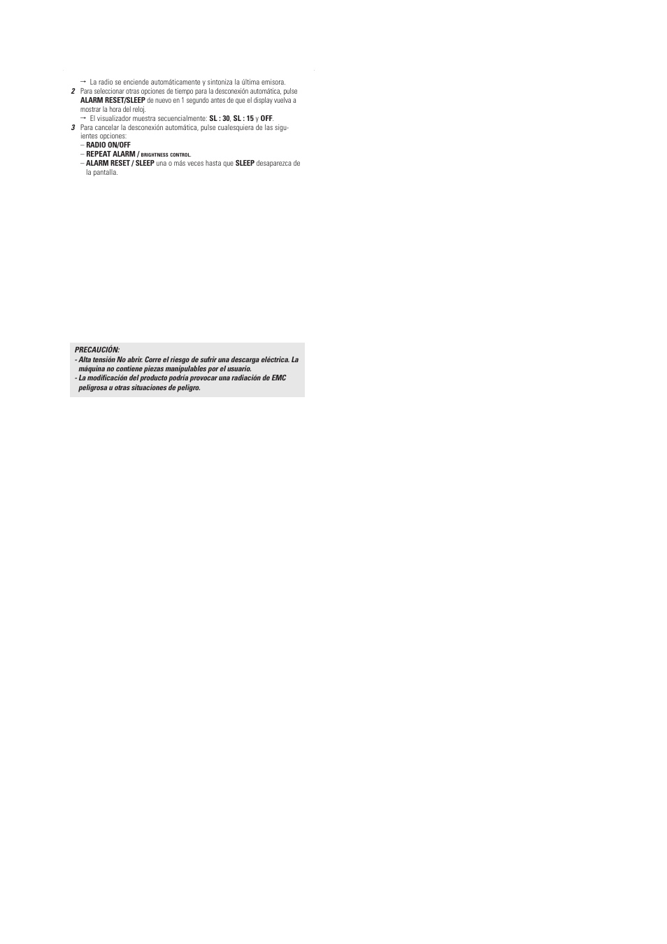 Philips AJ100 User Manual | Page 14 / 17